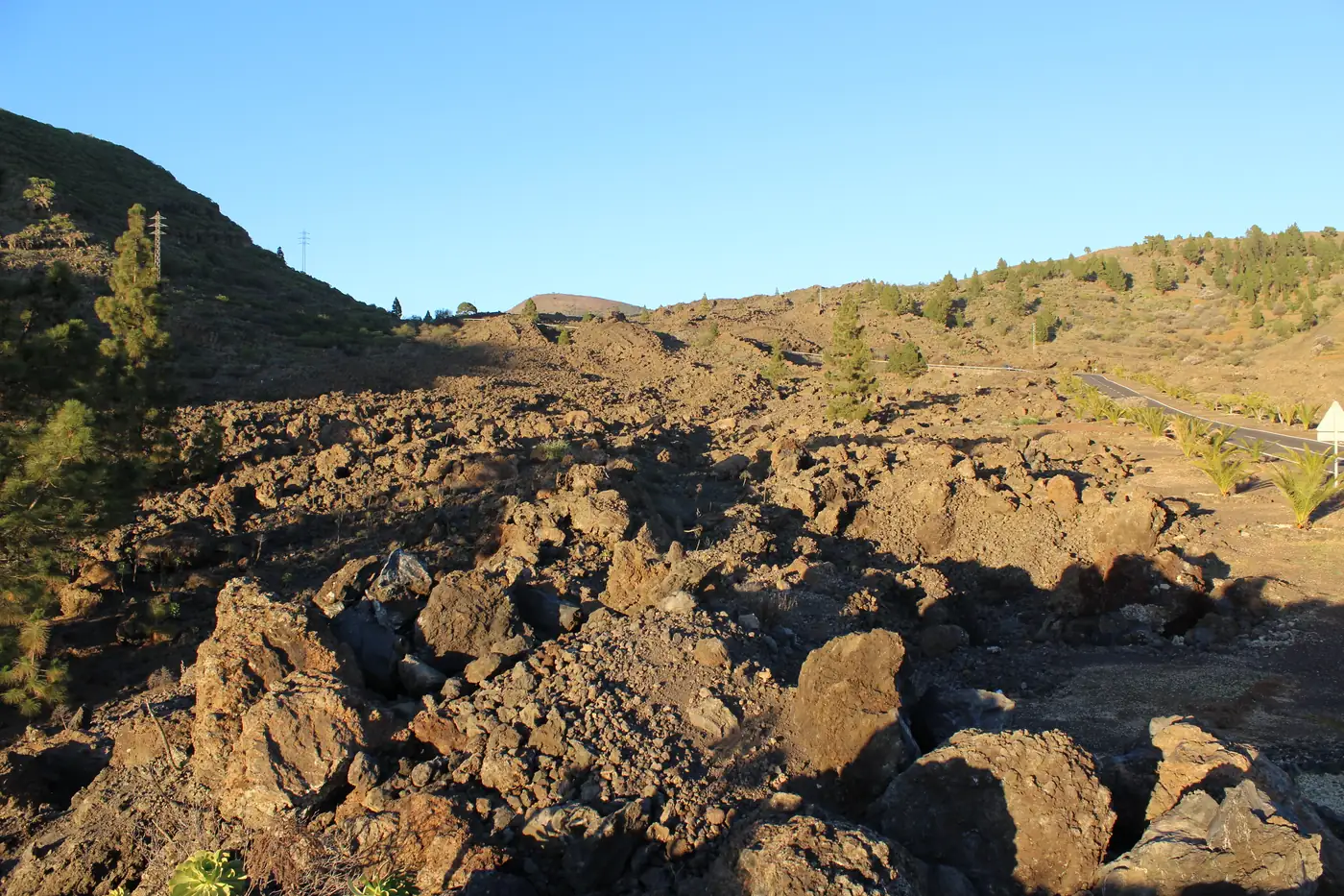 The countryside near Arguayo in the municipality of Santiago del Teide, Tenerife.